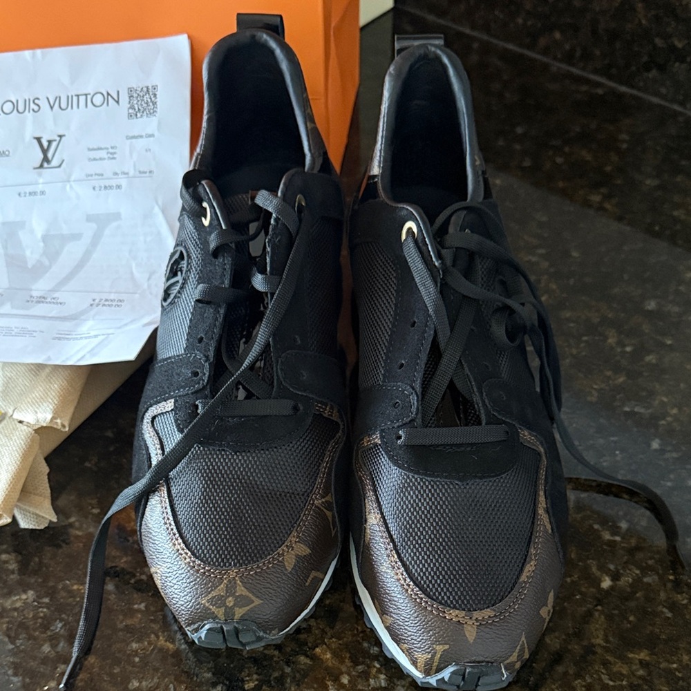 Louis Vuitton Black and Brown Men's Sneakers